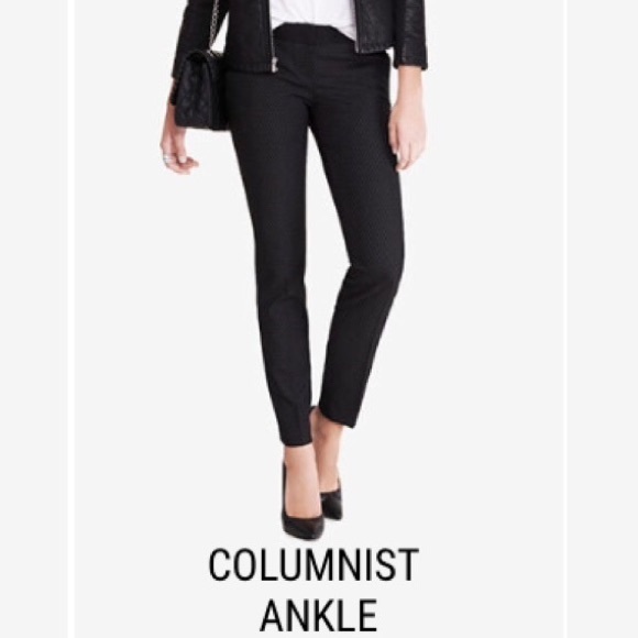 Express Pants - Express Black Columnist Ankle Pants